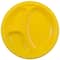 JAM Paper 10.25" Divided Plastic Party Plates, 20ct.